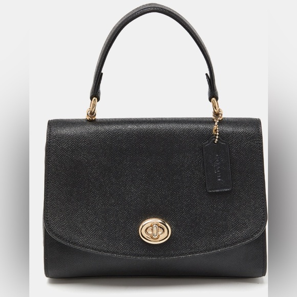 Coach leather Black Crossbody Bag